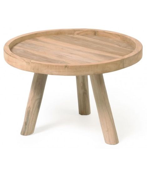 Brother Coffee Table In Solid Teak Wood For Outdoor Or Indoor Inside Most Recent Teak Coffee Tables (View 8 of 20)