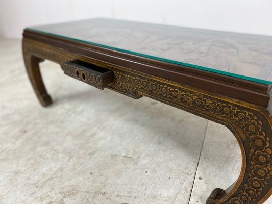 Chinese Hand Carved Coffee Table, 1930s For Sale At Pamono Inside Most Popular Wooden Hand Carved Coffee Tables (Gallery 19 of 20)