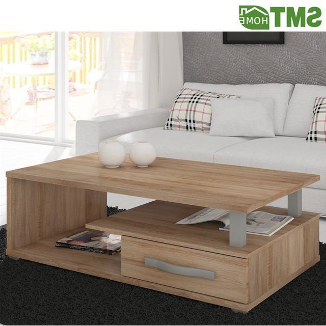 Coffee Table Design Melamine Surface Mdf Wooden Modern Living Room  Furniture White And Brown Customized Panel,panel 1pcs/ctn – Buy Wooden Coffee  Table,modern Design Coffee Table,new Model Coffee Table Product On  Alibaba With Well Known Melamine Coffee Tables (View 7 of 20)