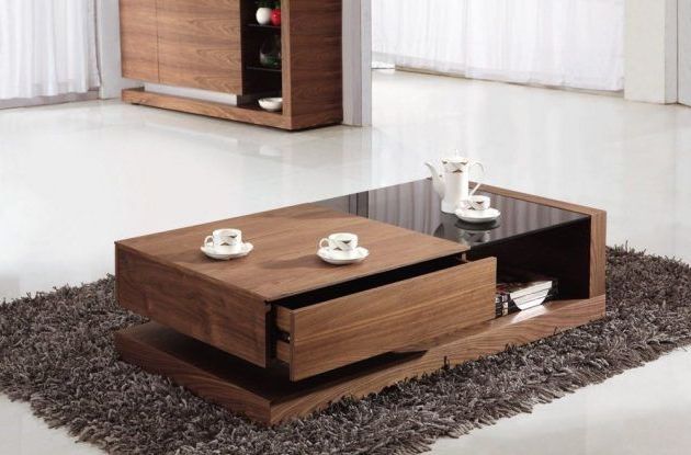 Couchtisch Mit  Schublade, Couchtisch Modern, Couchtisch Design In Latest Contemporary Coffee Tables With Shelf (View 11 of 20)