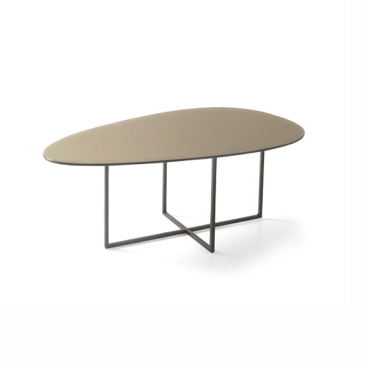 Current Bronze Metal Coffee Tables In Metal Coffee Table With Bronze Glass Top And Black Base Ginni  (View 3 of 20)
