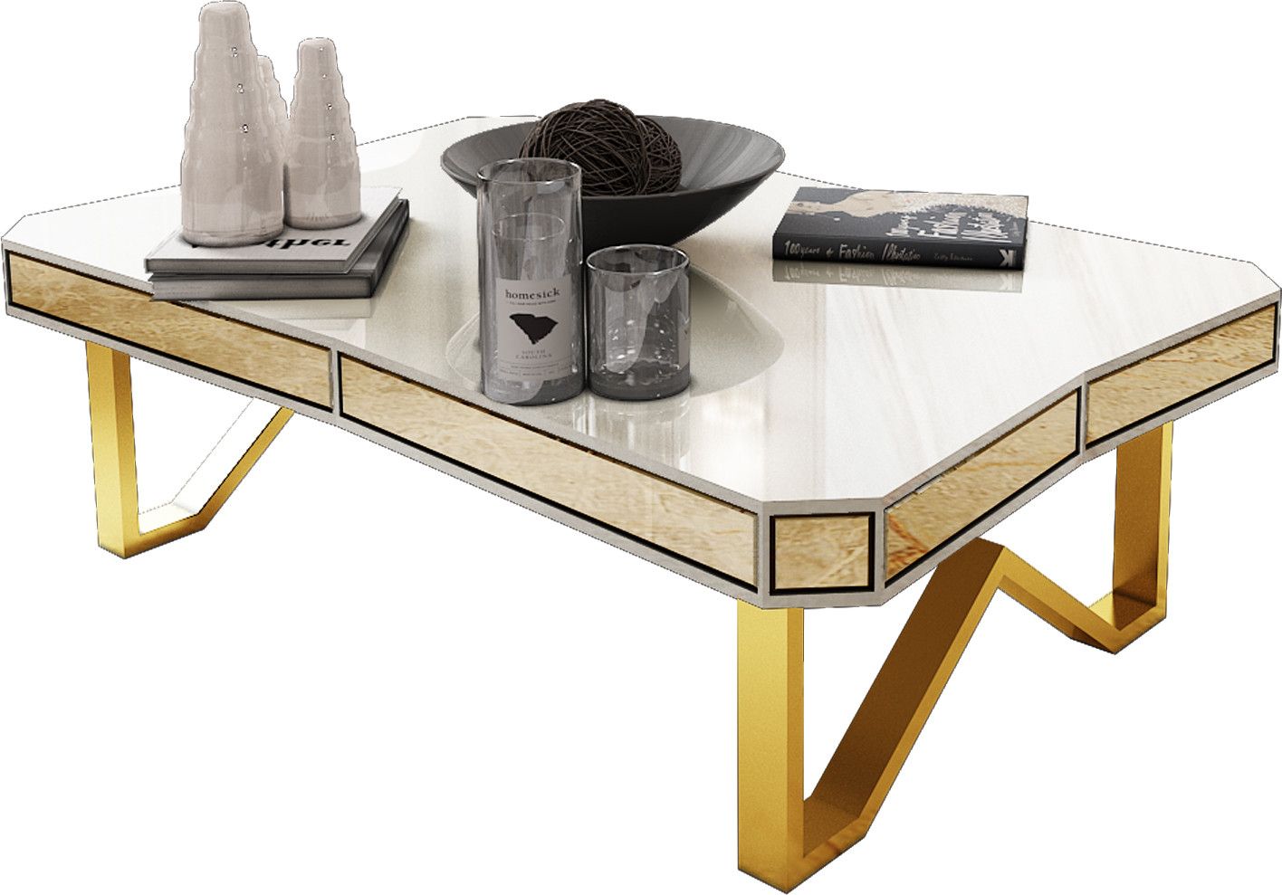 Designer Coffee Table In Latest Satin Gold Coffee Tables (View 10 of 20)