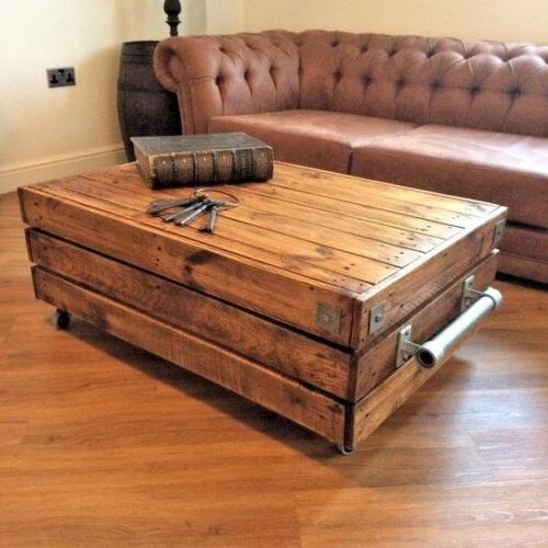 Ebay Intended For 2019 Reclaimed Vintage Coffee Tables (Gallery 20 of 20)