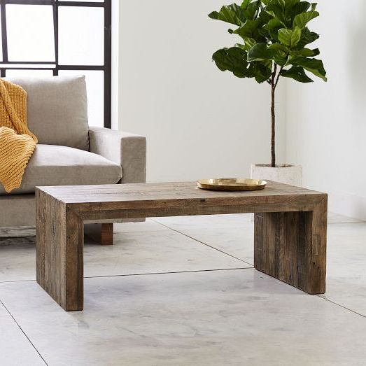 Emmerson® Reclaimed Wood Rectangle Coffee Table (42") (View 9 of 20)