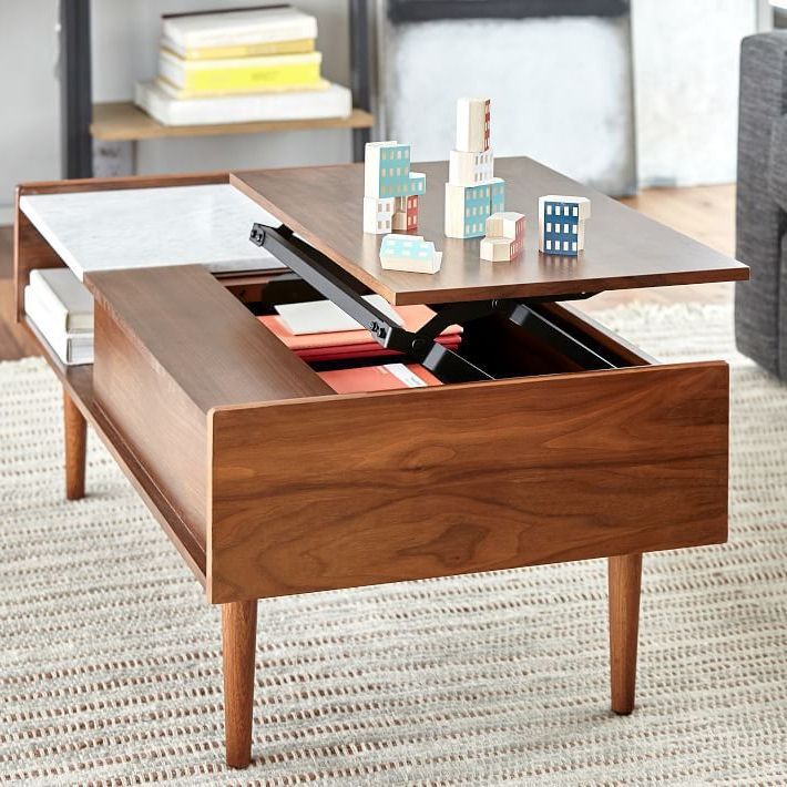 Fashionable Contemporary Coffee Tables With Shelf Throughout 25 Modern Coffee Tables With Storage 2022 – Unique Coffee Tables (View 6 of 20)