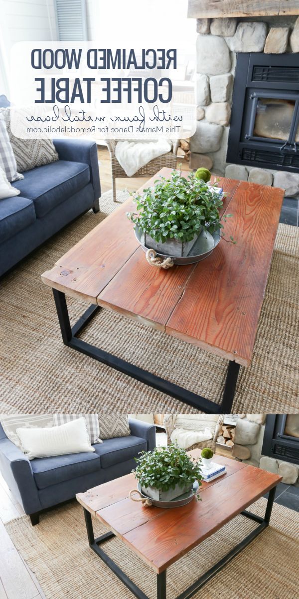 Favorite Faux Wood Coffee Tables For Remodelaholic (View 8 of 20)