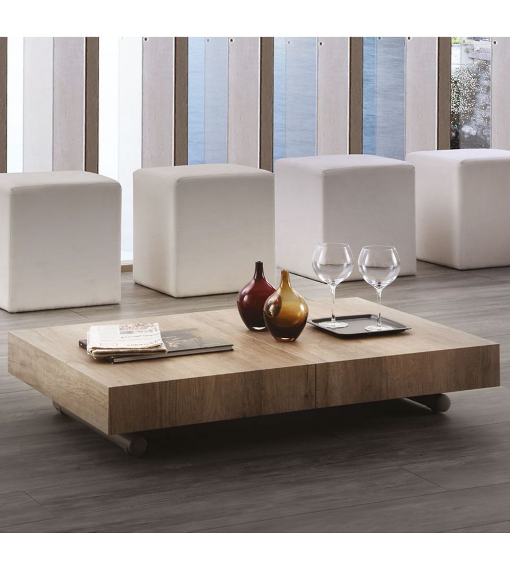Favorite Melamine Coffee Tables Throughout Convertible Coffee Table Block La Seggiola (View 14 of 20)