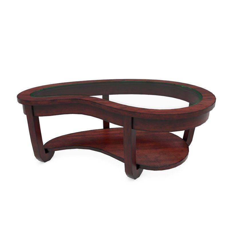Furniture Of America Tunton Solid Wood Coffee Table In Dark Cherry –  Walmart With Popular Dark Cherry Coffee Tables (View 15 of 20)