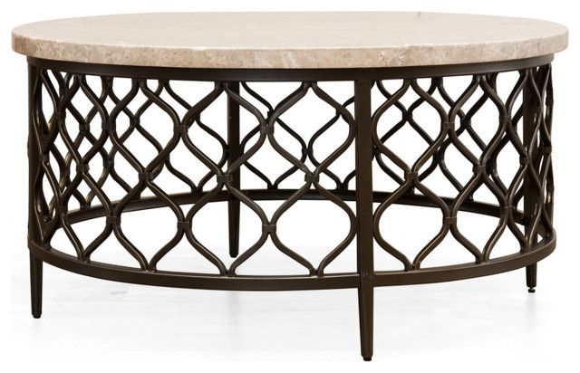 Houzz Pertaining To Latest Bronze Metal Coffee Tables (Gallery 20 of 20)