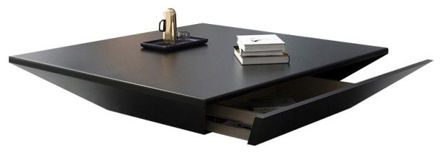 Houzz Within Popular Black Square Coffee Tables (View 15 of 20)