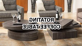 Latest Oval Mod Rotating Coffee Tables Inside Rotating Coffee Table Review – Furniture Home Decor – Youtube (Gallery 20 of 20)