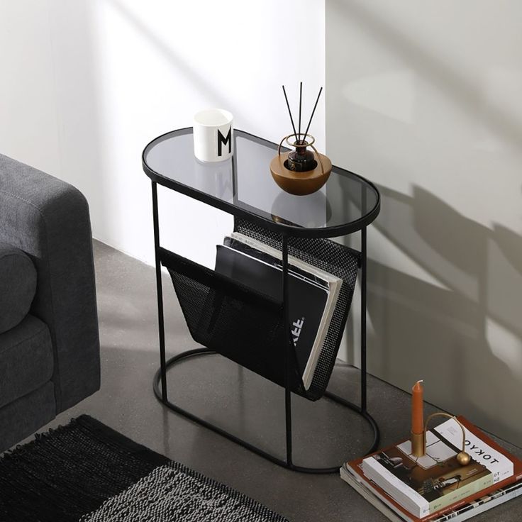Living Room Side Table, Black Side Table, Black End Tables For Favorite Black Accent Coffee Tables (View 14 of 20)