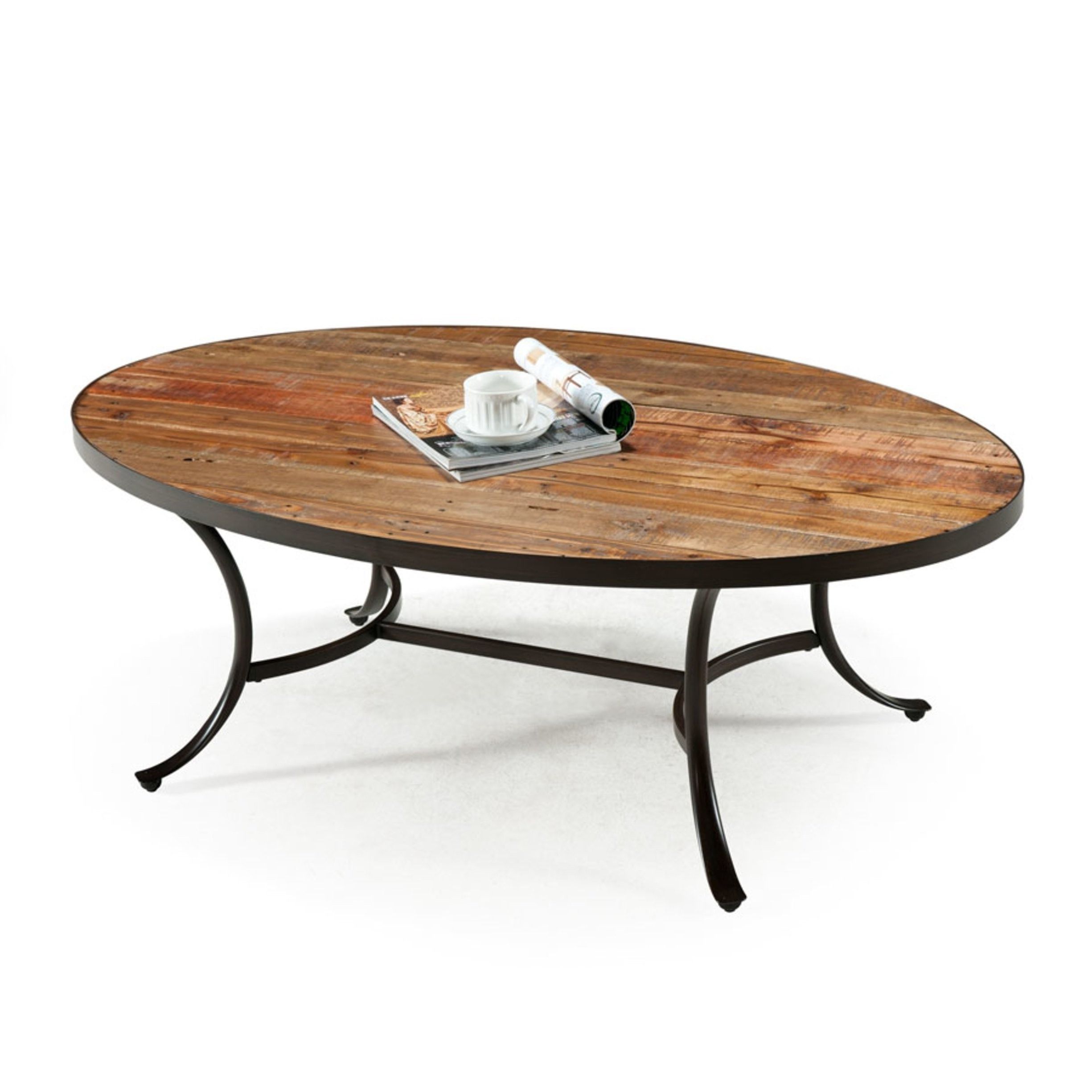 Most Recent Iron Coffee Tables Inside Wood And Wrought Iron Coffee Table – Ideas On Foter (Gallery 20 of 20)