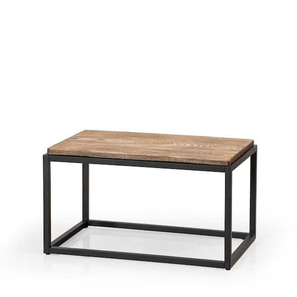Most Up To Date Industrial Faux Wood Coffee Tables With Regard To Ahokua 18 In. H X 32 In. L X 20 In (View 6 of 20)