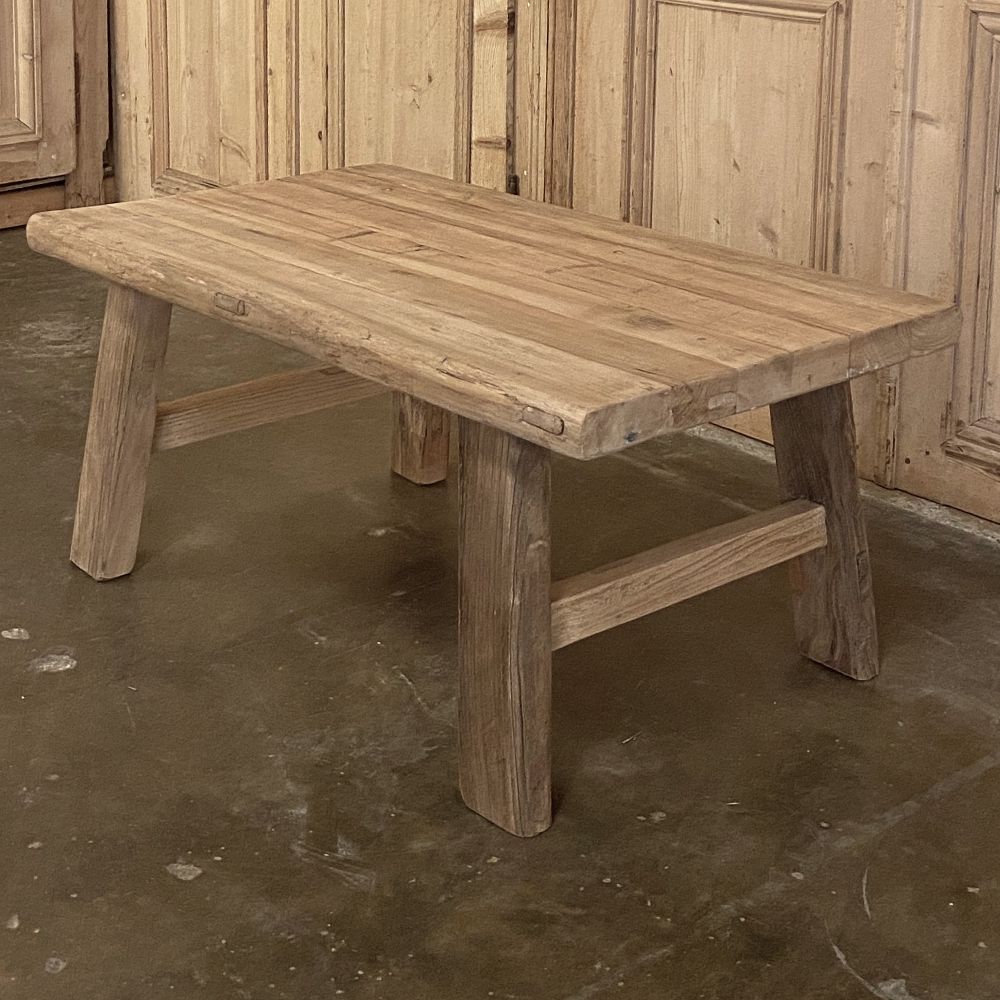 Newest Reclaimed Elm Wood Coffee Tables Inside Rustic Elmwood Coffee Table (View 15 of 20)