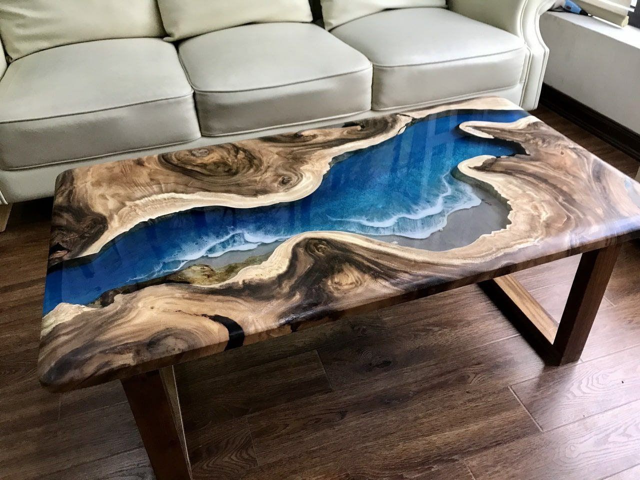 Newest Resin Coffee Tables Intended For Resin Coffee Table – Etsy (Gallery 19 of 20)