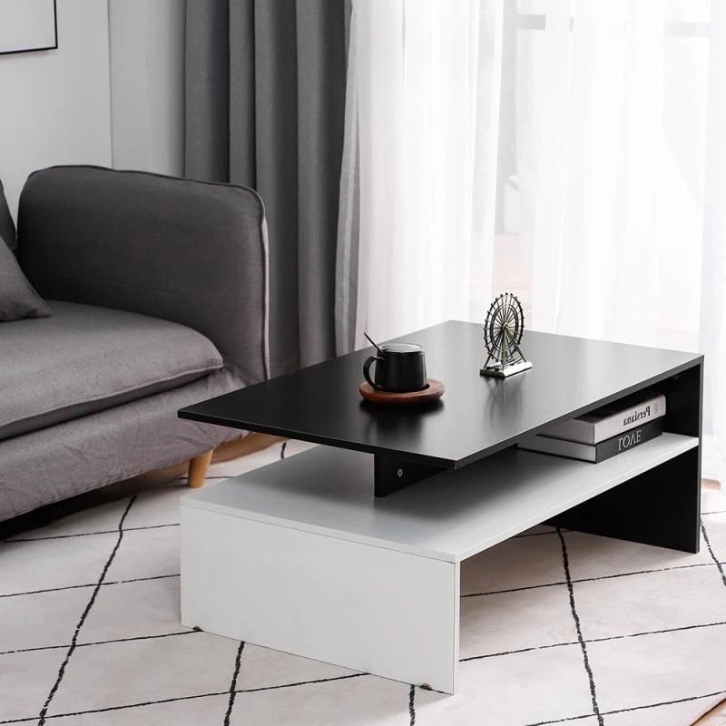 Nordic Coffee Table Conference Table Particle Board Main Body Coffee Table  Melamine Board Coating Wooden Idle Home Furniture Hwc – Café Tables –  Aliexpress Throughout Favorite Melamine Coffee Tables (View 9 of 20)