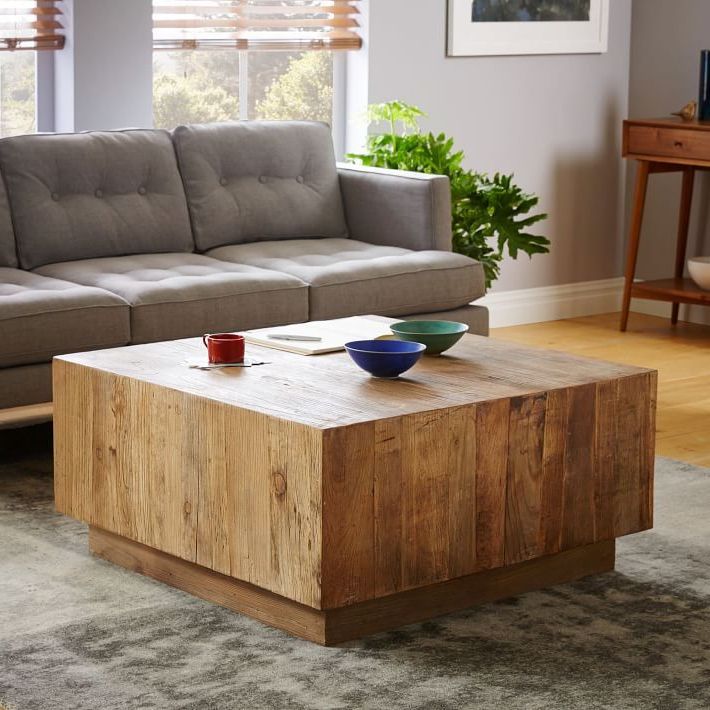Plank Coffee Table (View 5 of 20)
