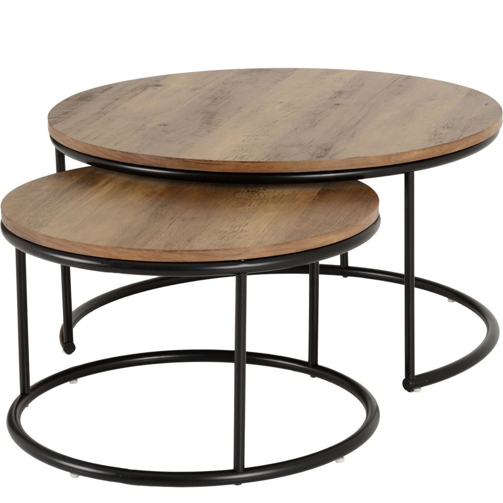 Popular Medium Coffee Tables Pertaining To Quebec Round Coffee Tables – Chesterfield, Ashgate Furniture Co (View 8 of 20)