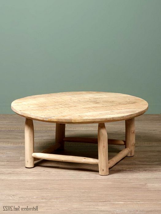 [%popular Wooden Hand Carved Coffee Tables Within Round Raw Wood Coffee Table Archipel Chehoma [28653]|round Raw Wood Coffee Table Archipel Chehoma [28653] Throughout Widely Used Wooden Hand Carved Coffee Tables%] (View 8 of 20)