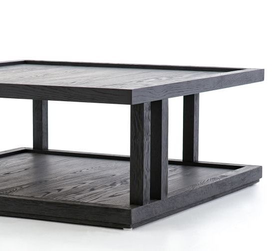 Pottery Barn In 2019 Black Square Coffee Tables (View 18 of 20)