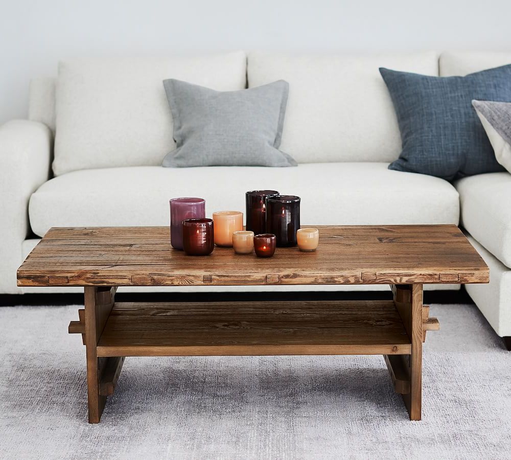 Pottery Barn In Most Recently Released Reclaimed Elm Wood Coffee Tables (View 7 of 20)