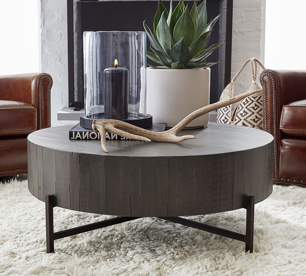 Pottery Barn Throughout 2020 Industrial Faux Wood Coffee Tables (View 16 of 20)