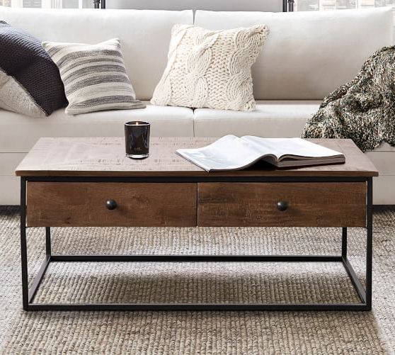 Pottery Barn With Regard To Trendy Rectangle Coffee Tables (View 3 of 20)