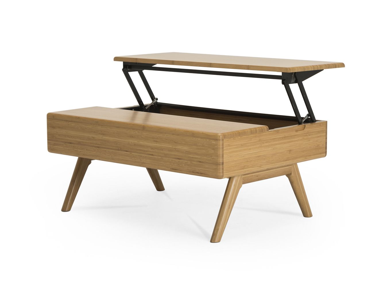 Raja Solid Bamboo Lift Top Coffee Table In Caramelized Finish – Inspiration  Interiors With Well Liked Caramalized Coffee Tables (View 1 of 20)