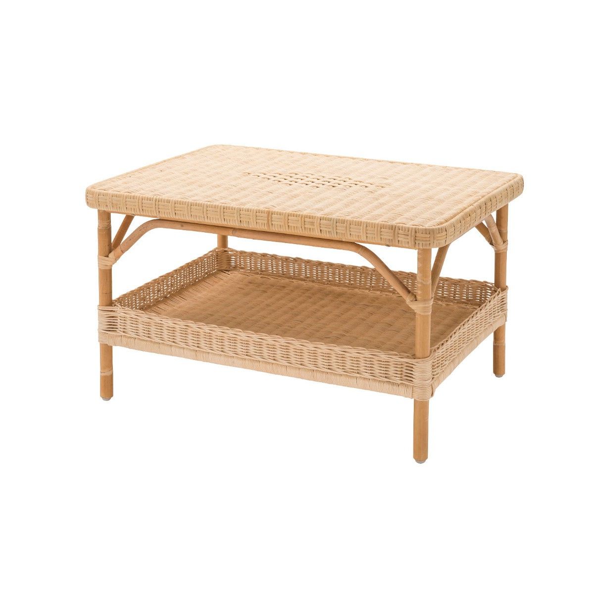 Rattan Coffee Table Rectangular Nantucket Pertaining To Current Rattan Coffee Tables (View 12 of 20)