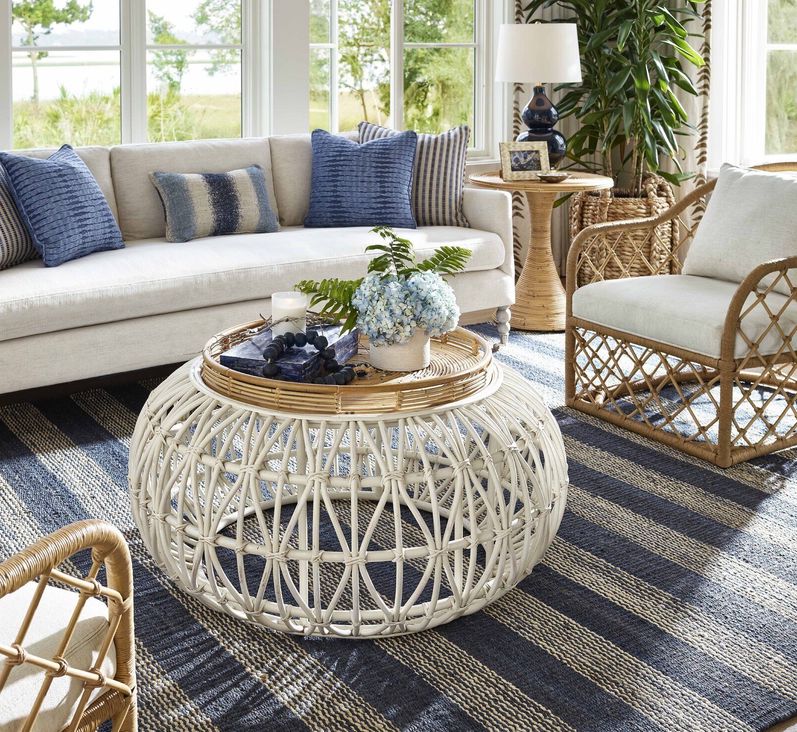 Round Wicker Coffee Table – Ideas On Foter Regarding Well Known Rattan Coffee Tables (View 18 of 20)