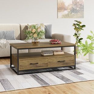 Shelves Coffee Tables You'll Love In 2022 Inside Popular Coffee Tables With Shelf (View 18 of 20)