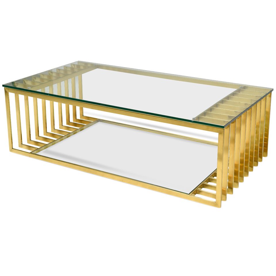 Temple &  Webster Throughout Well Liked Satin Gold Coffee Tables (Gallery 19 of 20)