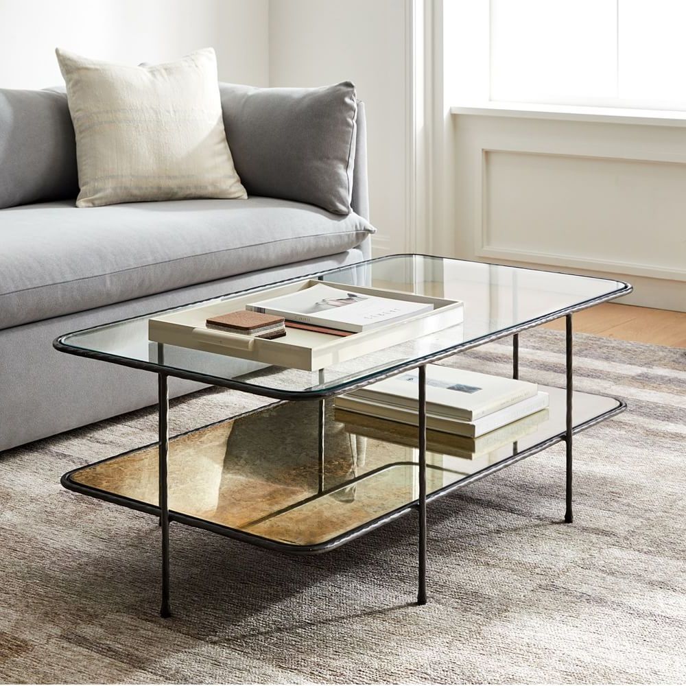 The 19 Best Glass Coffee Tables To Shop Now Intended For Most Recent Glass Topped Coffee Tables (View 4 of 20)