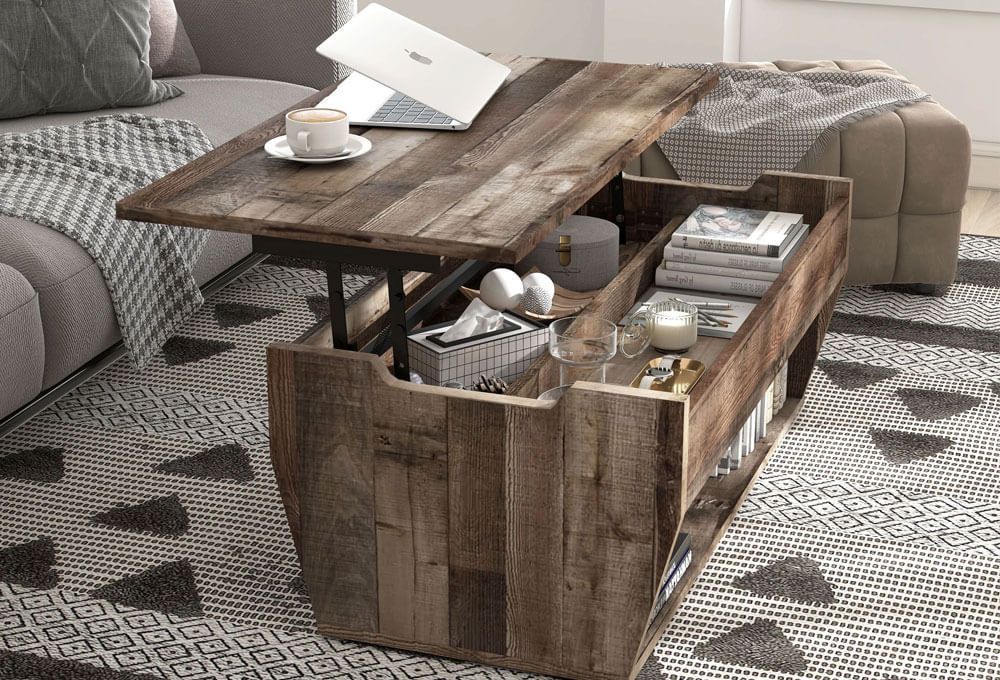 The Best Storage Coffee Tables For 2022 Throughout Preferred Contemporary Coffee Tables With Shelf (Gallery 19 of 20)