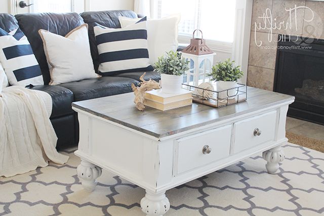 Thrifty And Chic – Diy Projects And Home Decor Within Popular Farmhouse Style Coffee Tables (View 17 of 20)