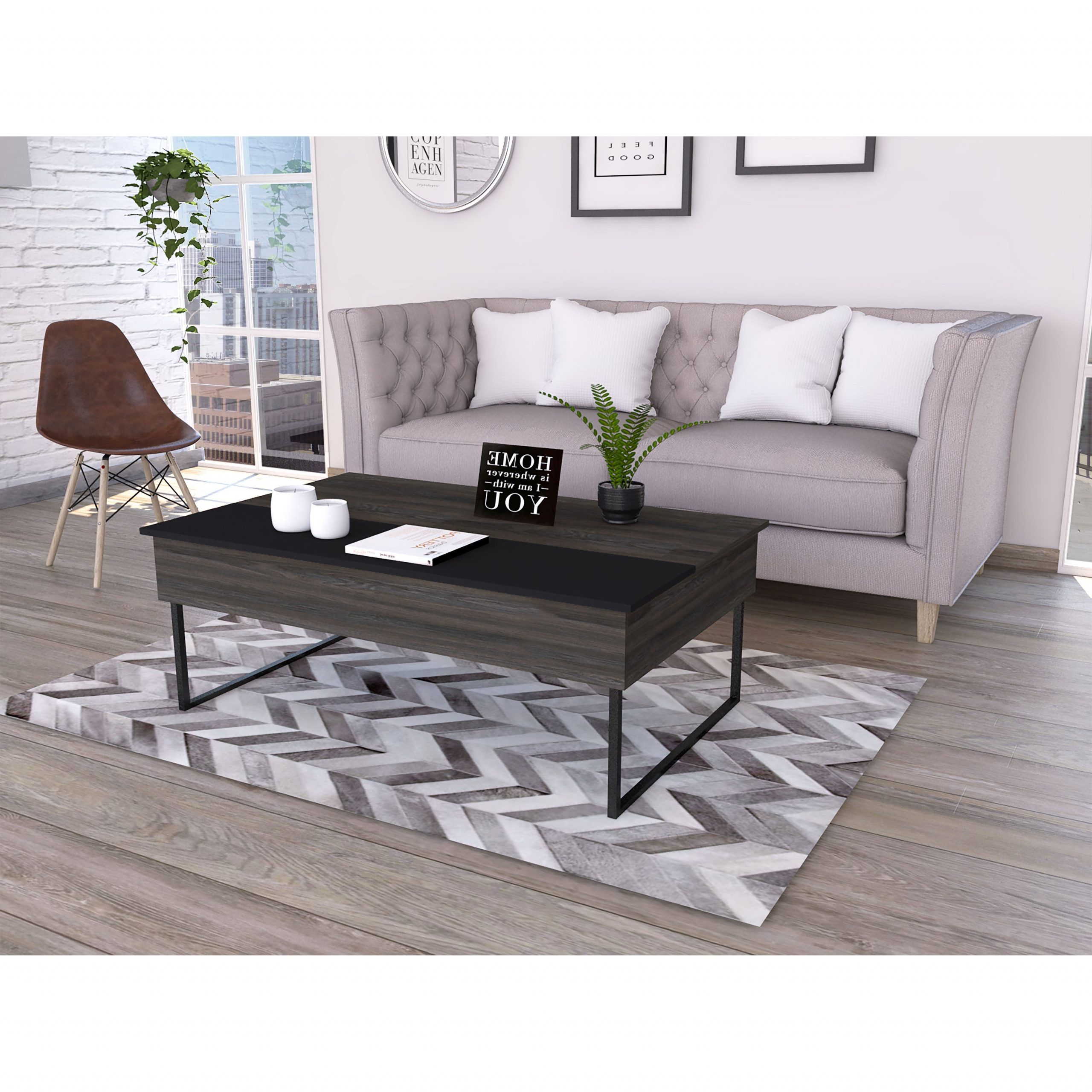 Tuhome Kaskade Lift Top Coffee Table Espresso – On Sale – Overstock –  34134384 Throughout Well Known Oak Espresso Coffee Tables (View 17 of 20)
