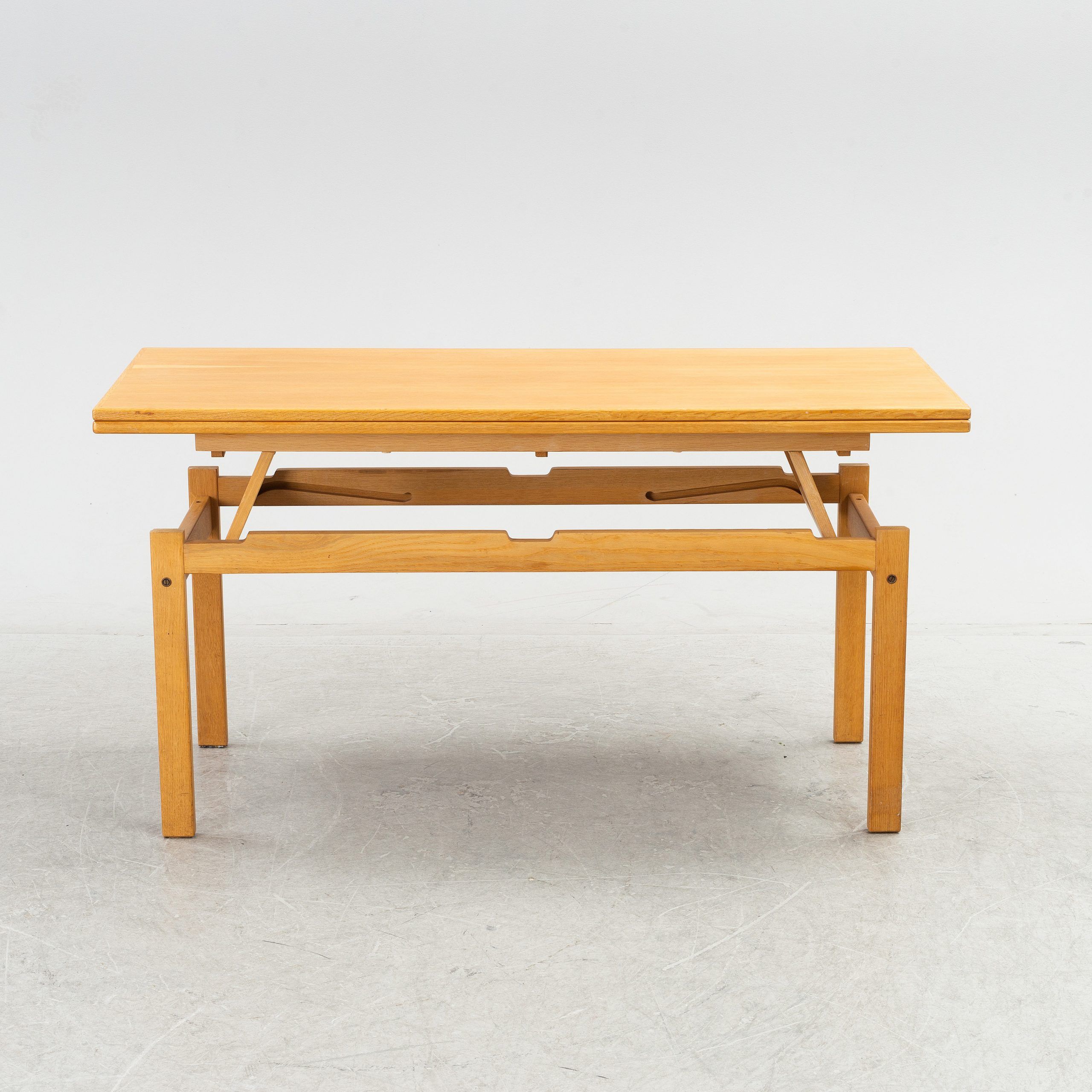 Well Known Caramalized Coffee Tables In An Oak Dinner Table/coffee Table, Kombina Pt, 1960's (View 14 of 20)
