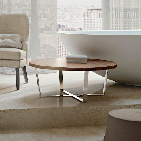 Well Known Metal Base Coffee Tables In Coffee Table With Metal Base – Arte Brotto (View 6 of 20)