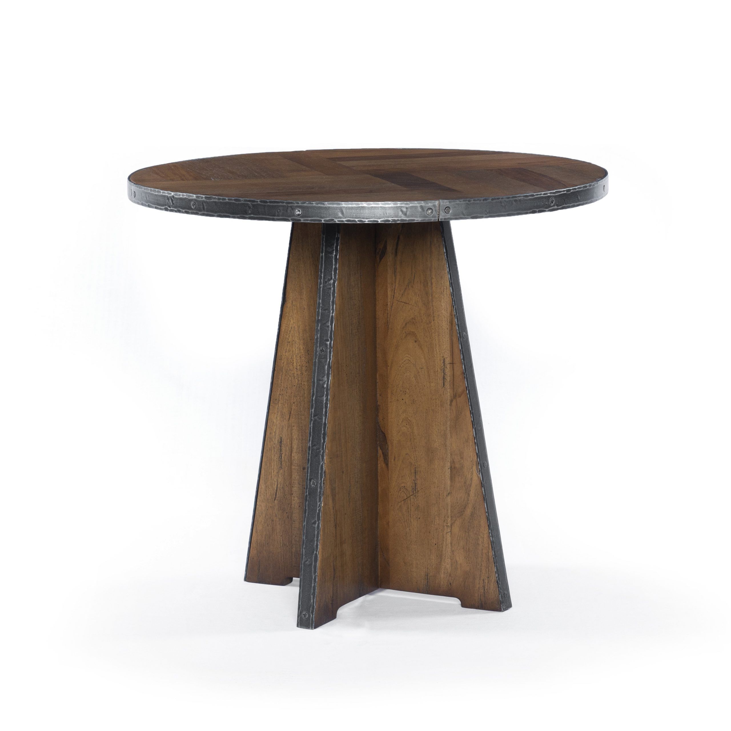 Well Known Reclaimed Fruitwood Coffee Tables Within Haven End Table Reclaimed Fruitwood (View 8 of 20)