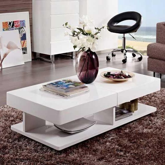 Wooden Coffee Table (finish Colors: White/brown Deco/duco Paint) With Regard To Latest Paint Finish Coffee Tables (View 12 of 20)