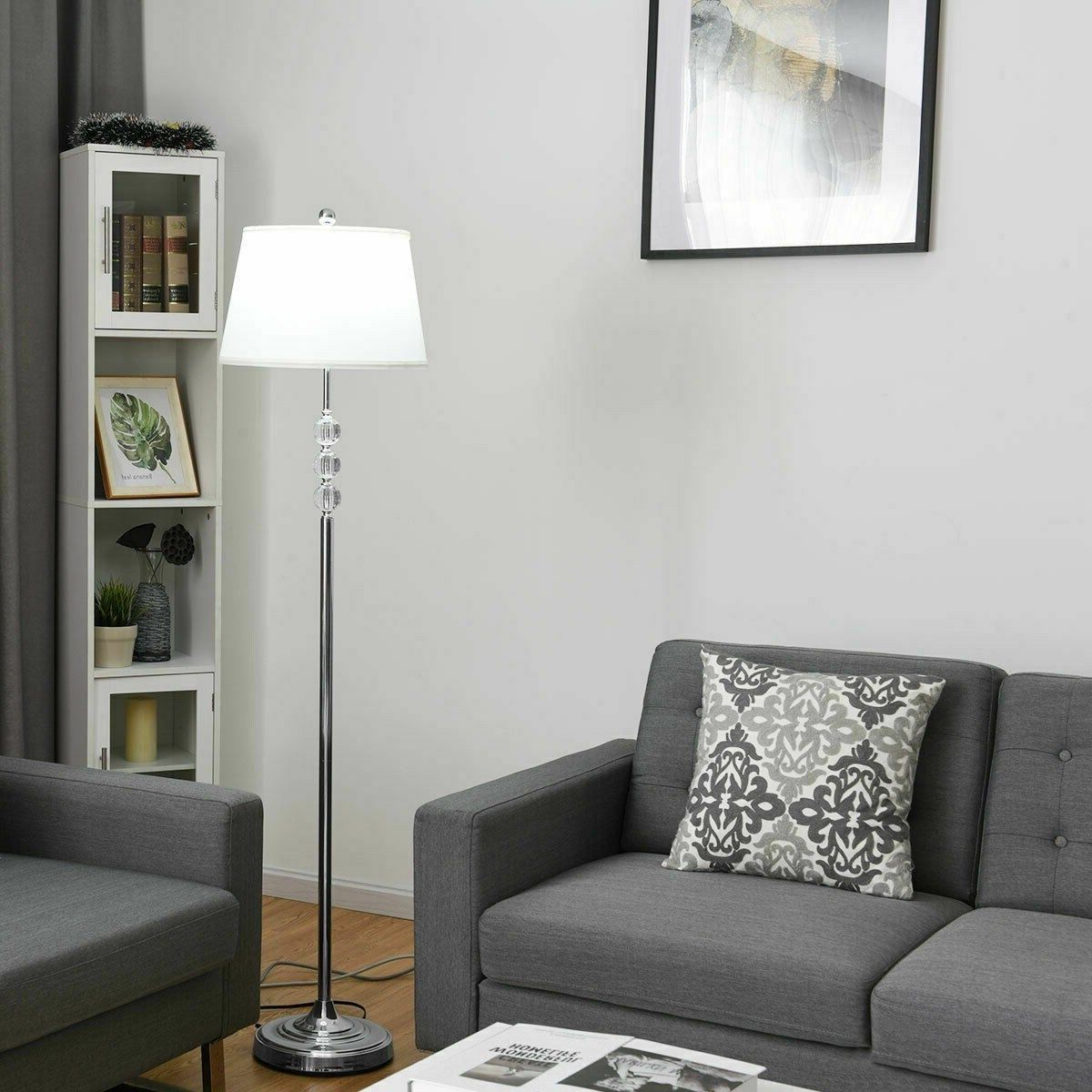 3 Piece Floor Lamp And Table Lamps Set – Floor Lamp: 15" X  (View 2 of 20)
