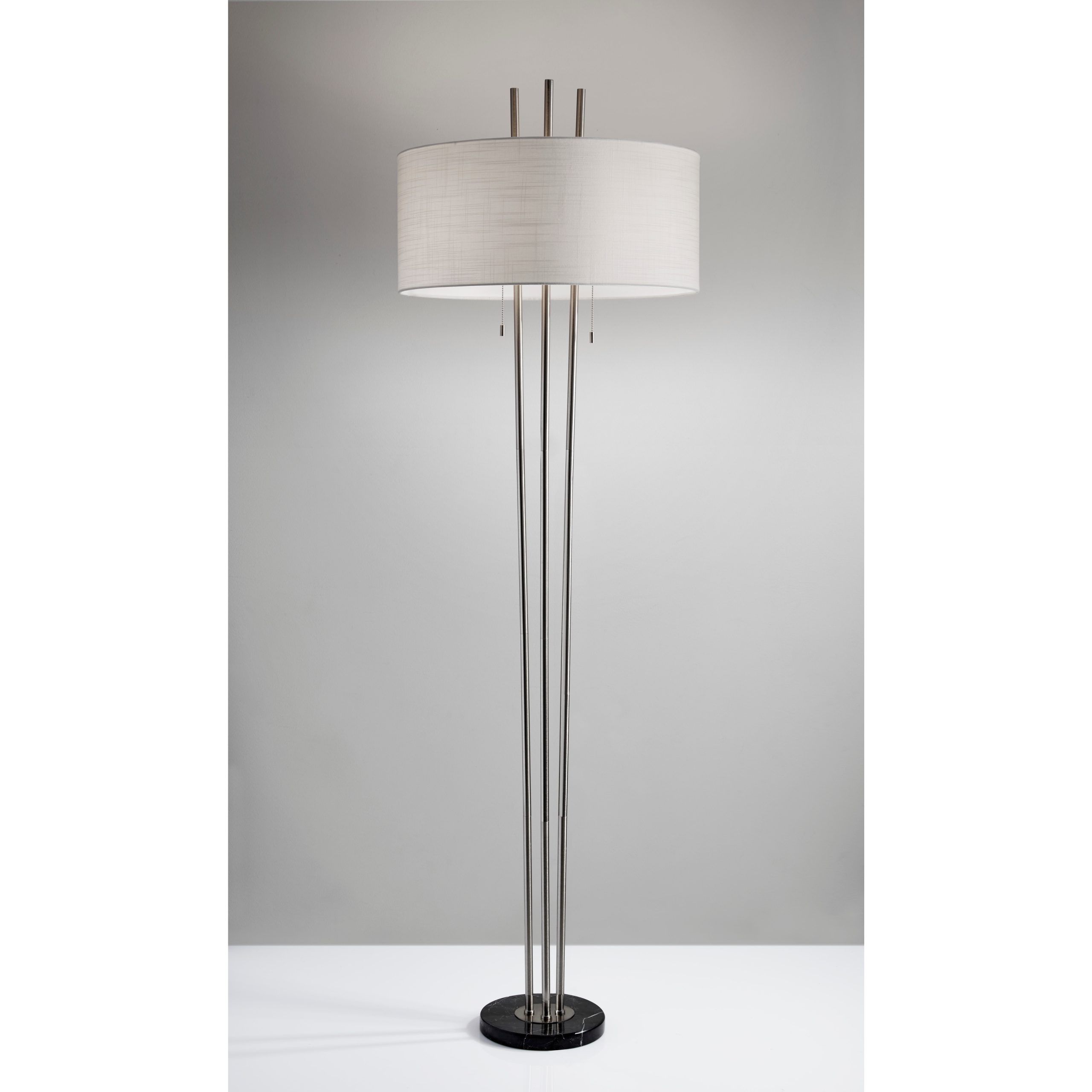 Adesso Anderson Floor Lamp – On Sale – Overstock – 21125216 For Textured Fabric Floor Lamps (Gallery 20 of 20)