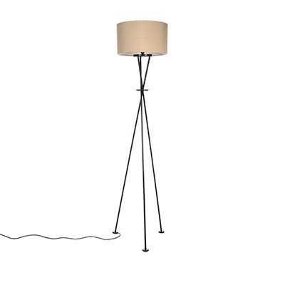 Adler Floor Lamp | Beeswax | Tripod Floor Lamps | Jim Lawrence Within Beeswax Finish Floor Lamps (View 4 of 20)