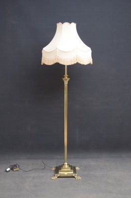 Antique Brass Standing Lamp Greece, Save 31% – Lutheranems Pertaining To Antique Brass Floor Lamps (View 15 of 20)