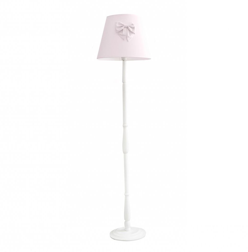 Baby Pink Floor Lamp With Bow – Floor Lamps – Lighting – Shop On Line –  Caramella With Regard To Pink Floor Lamps (View 4 of 20)