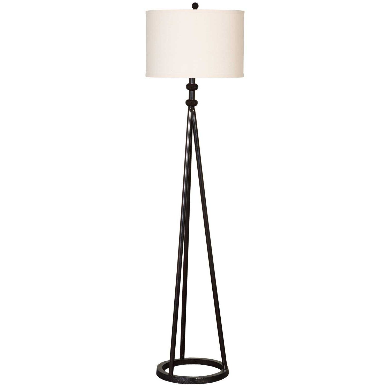 Black Iron Floor Lamp | Dl1000f | | Afw For Black Floor Lamps (Gallery 20 of 20)