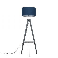 Blue Floor Lamps & Standing Lamps | Valuelights.co.uk Regarding Blue Floor Lamps (Gallery 20 of 20)