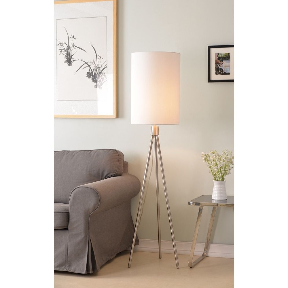 Brass Floor Lamps | Find Great Lamps & Lamp Shades Deals Shopping At  Overstock With Satin Brass Floor Lamps (Gallery 20 of 20)