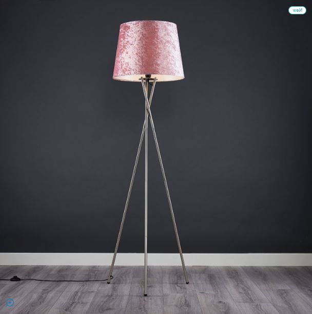 Bringing In Blush Pink Lighting | Value Lights Blog Regarding Pink Floor Lamps (View 18 of 20)
